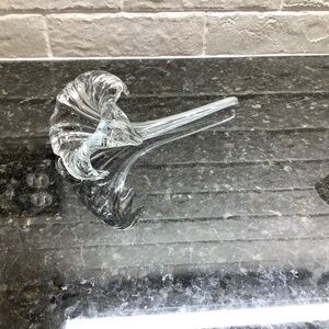 Vintage CBK LTD Clear Glass Vase – 1989 Taiwan-Made